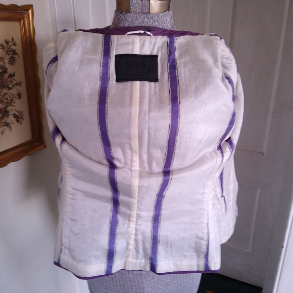 PRADA Purple Blazer - Picture 4 of 11